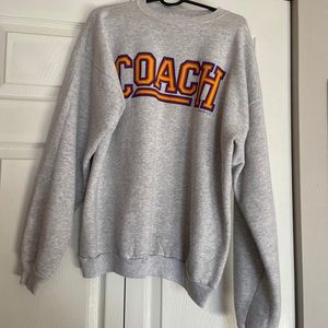 Coach crewneck sweatshirt